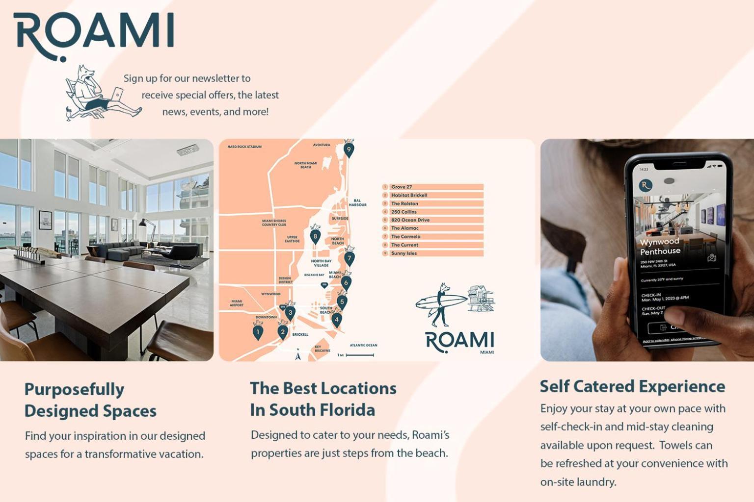 Roami At Habitat Brickell Lejlighedshotel Miami Eksteriør billede